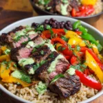 Grilled Steak Burrito Bowls