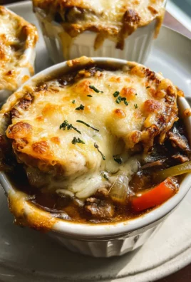 Philly Cheesesteak French Onion Soup