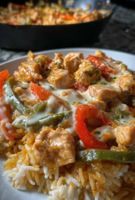 Queso Chicken Fajita Skillet