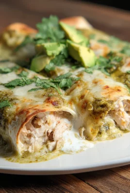 Verde Chicken Enchiladas Recipe