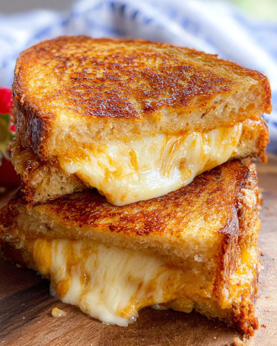 Air Fryer Grilled Cheese Recipe