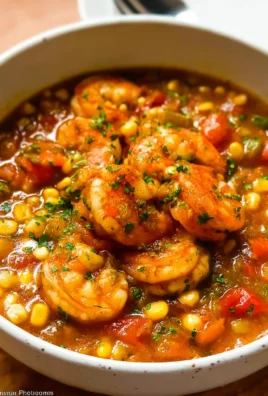 Cajun Corn Shrimp Soup