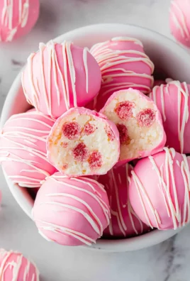 Cherry Chip Cheesecake Bites