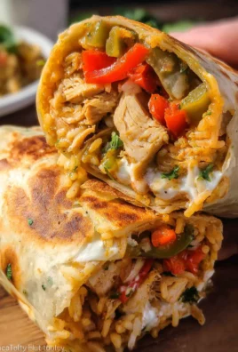Chicken Fajitas Wrap