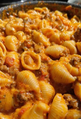 Creamy Beef and Shells