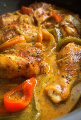 Crockpot Smothered Chicken Legs