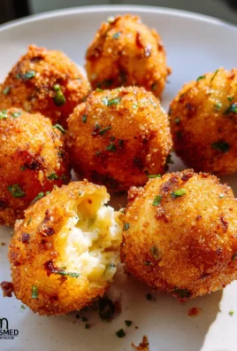 Deep Fried Jalapeno Cheese Balls