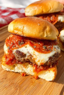 Easy Pizza Burgers Recipe