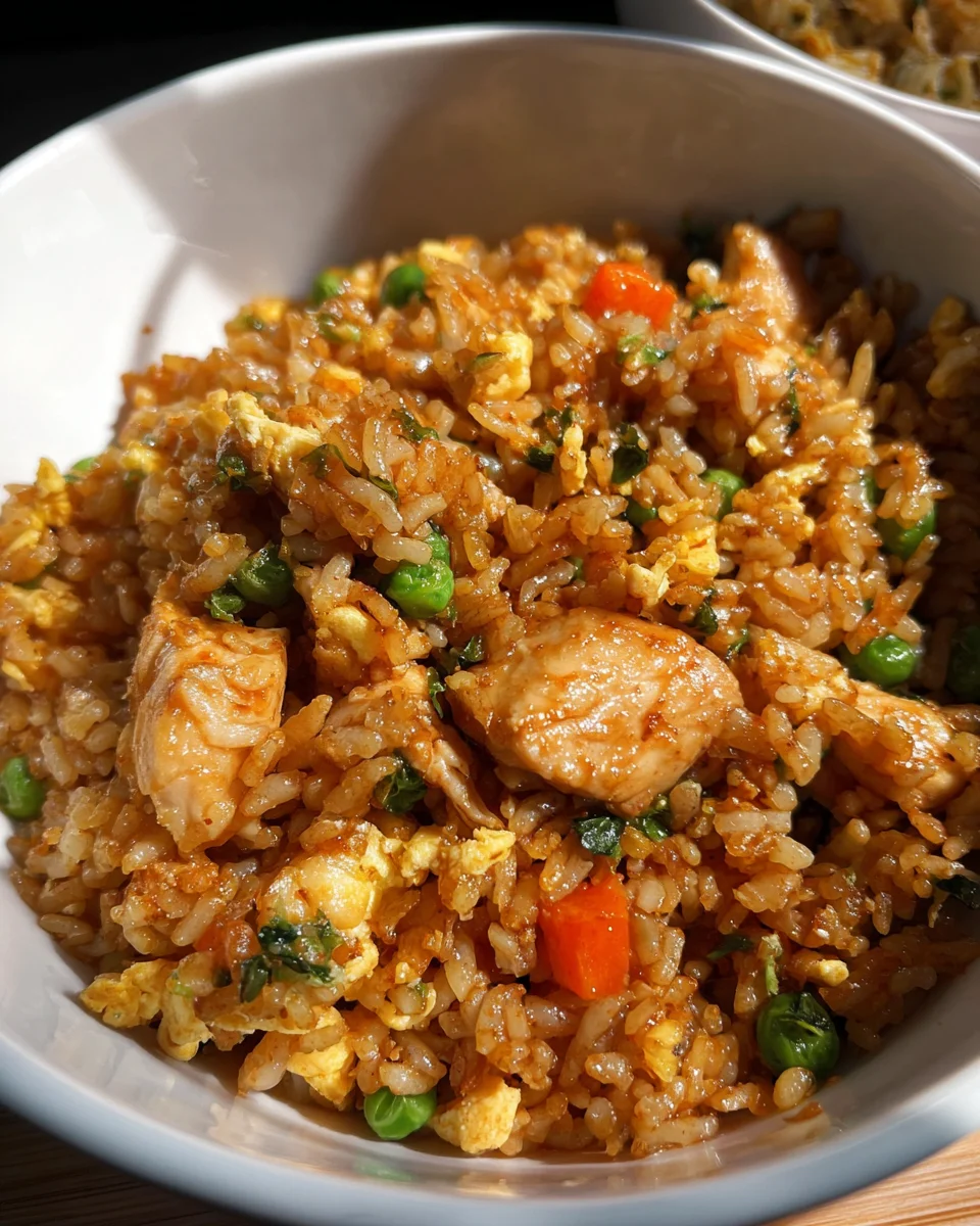 Easy Teriyaki Chicken Fried Rice