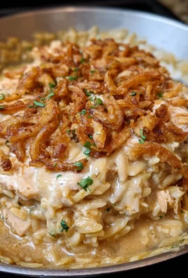 French Onion Chicken Orzo