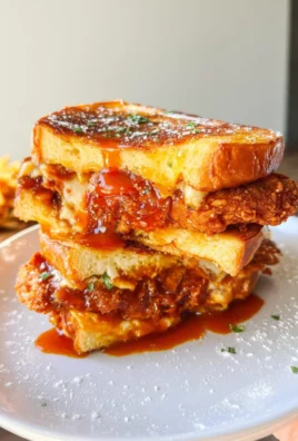French Toast Fried Chicken Sandwich