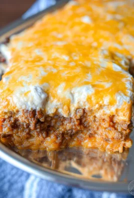 Ground Beef and Rice Casserole