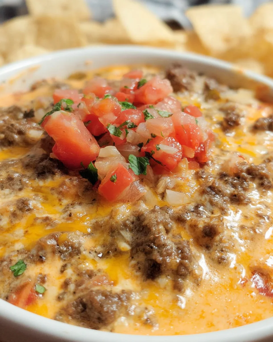 Hamburger Dip Recipe
