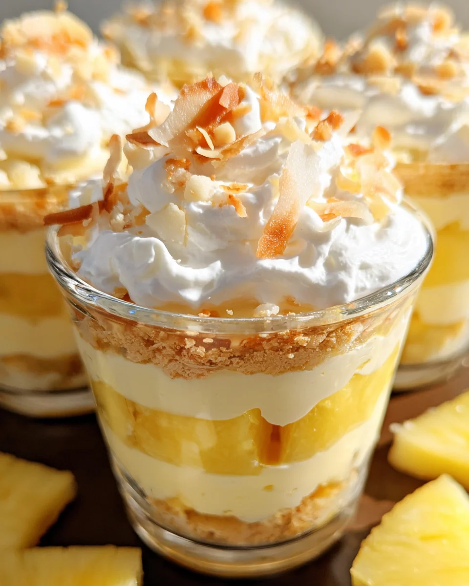 Hawaiian Dream Dessert Cups