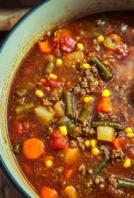 Old Fashioned Vegetable Beef Soup