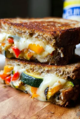 Roasted Vegetable Grilled Cheese