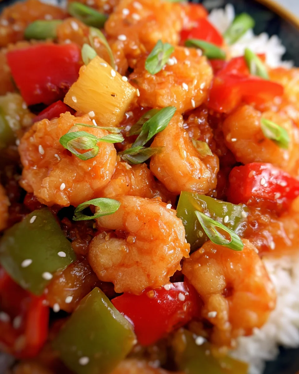 Sweet and Sour Shrimp