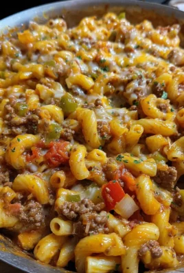 Cheesy Sloppy Joe Pasta