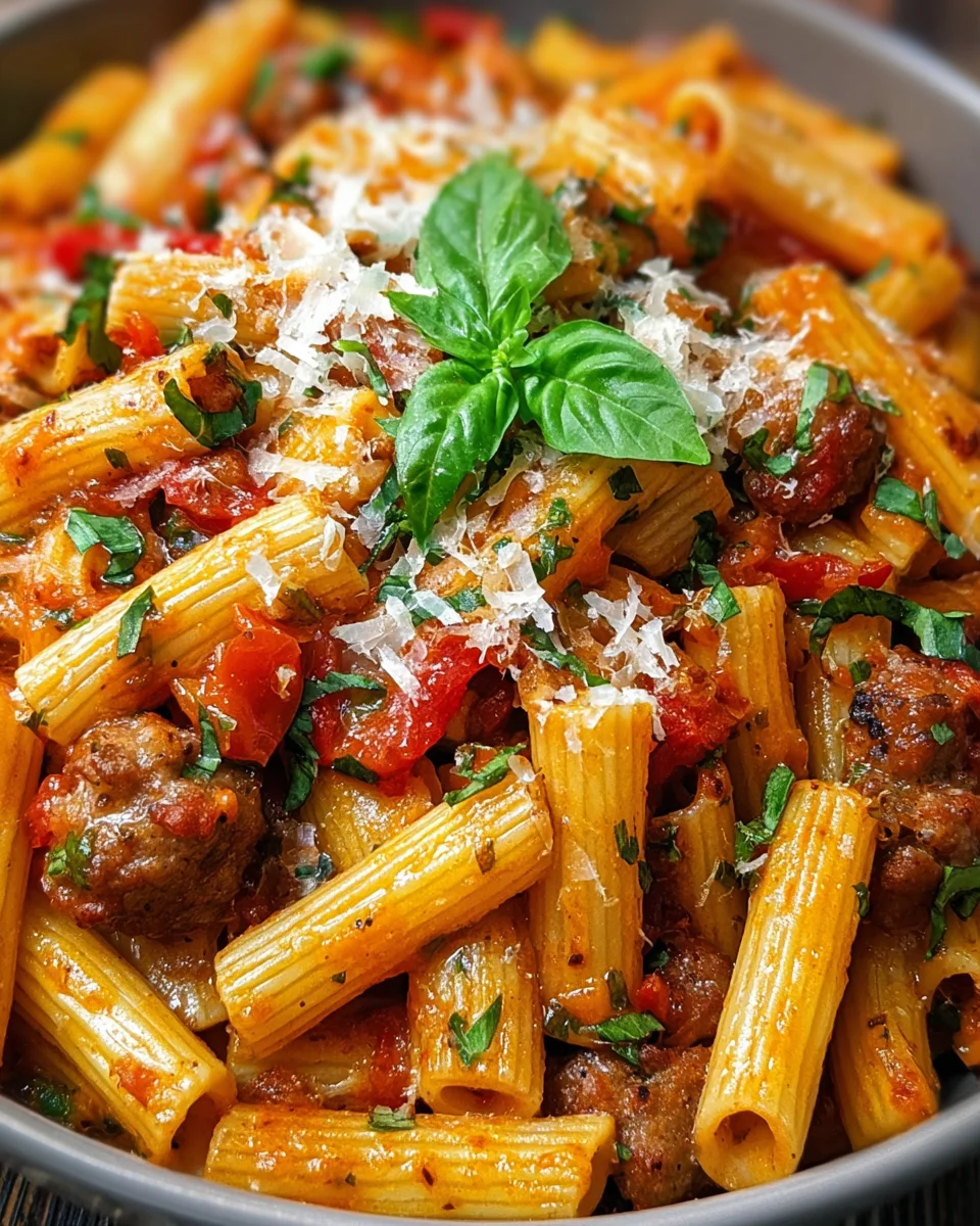 Flavor-Packed Spicy Sausage Pasta for Quick Cozy Nights