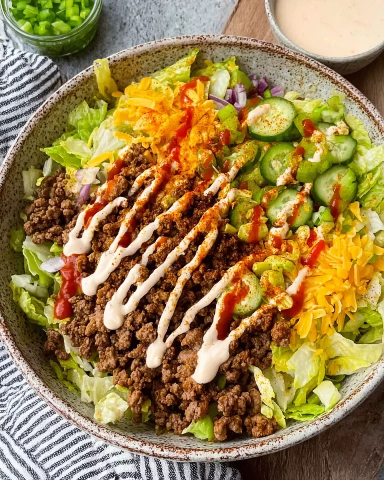 Big Mac Salat: Genial einfach in 20 Minuten