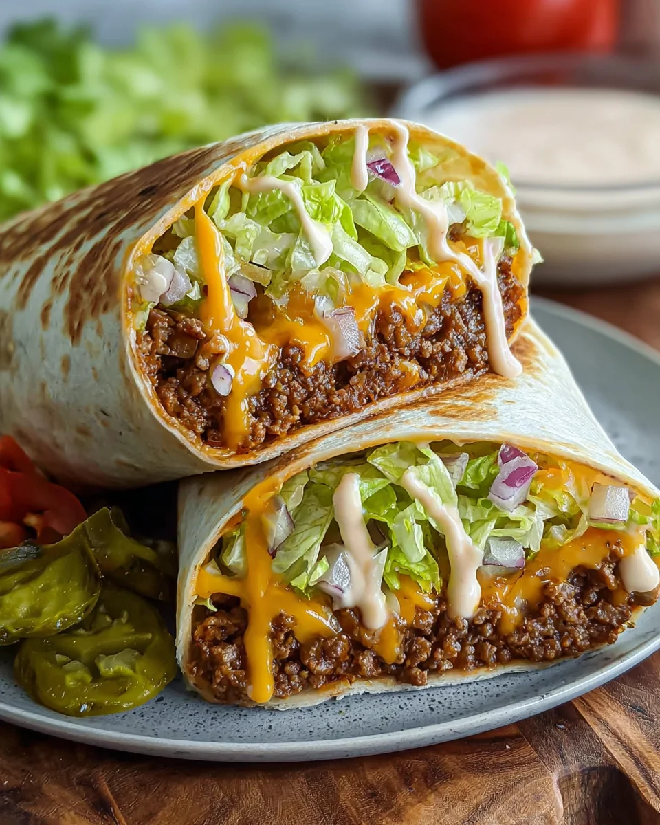Big Mac Wraps Rezept – Einfaches und leckeres Meal Idea image 2