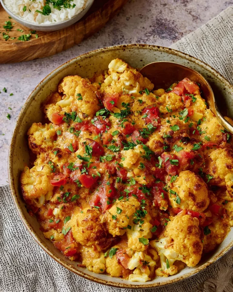 Blumenkohl-Curry-Auflauf