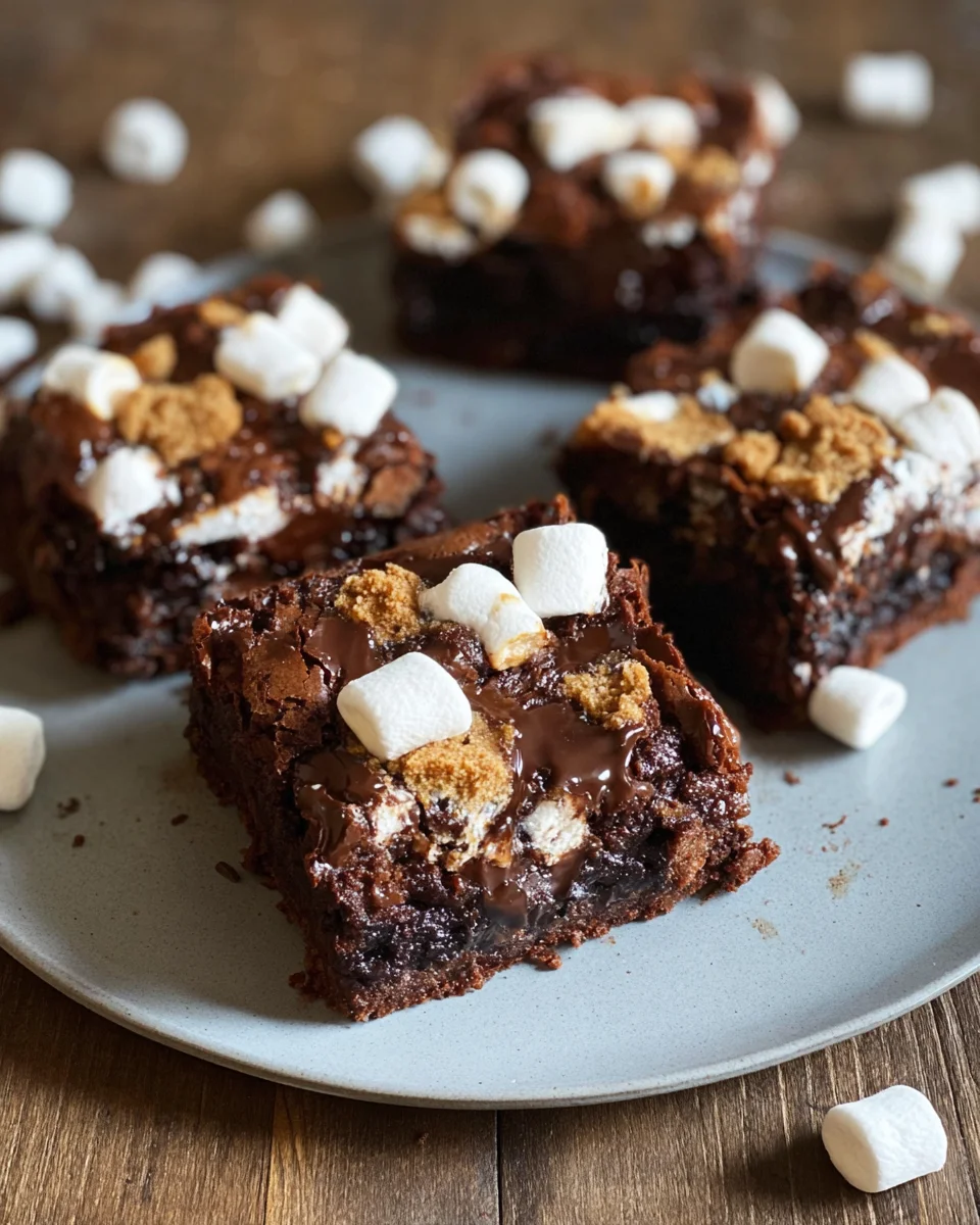 Brownie mit Marshmallows und Kekse (einfaches Rezept) image 2