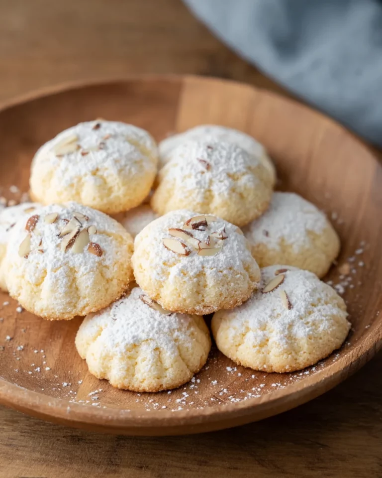 Butterwölkchen - Schnelle Vanilleplätzchen ohne Ausstechen