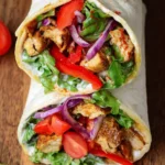 Chicken Wraps - saftige Füllung für Wraps mit Hähnchen