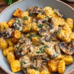 Cremige Gnocchi mit Pilzen: 25 Minuten Glück!