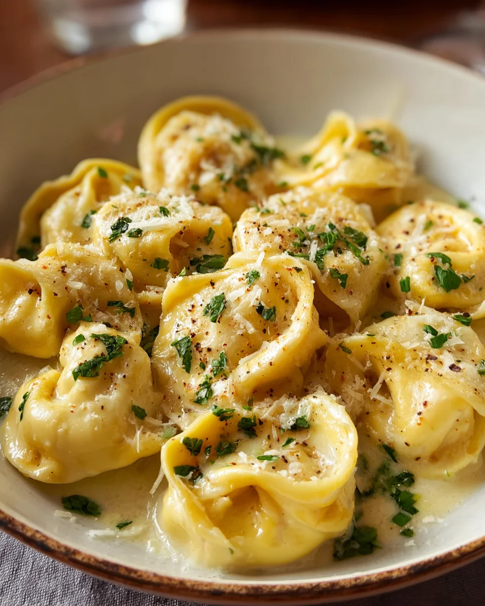 Cremige Knoblauch-Parmesan Tortellini – Schnell & Lecker! image 2