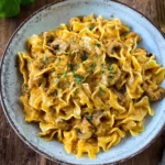 Cremige Pasta in Cturkeybeefnonrahmsauce (vegetarisches Rezept)