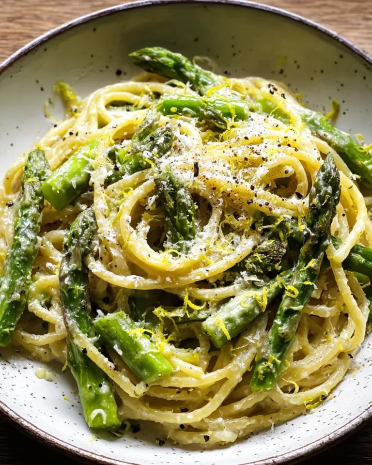 Cremige Spargelpasta in nur 25 Minuten