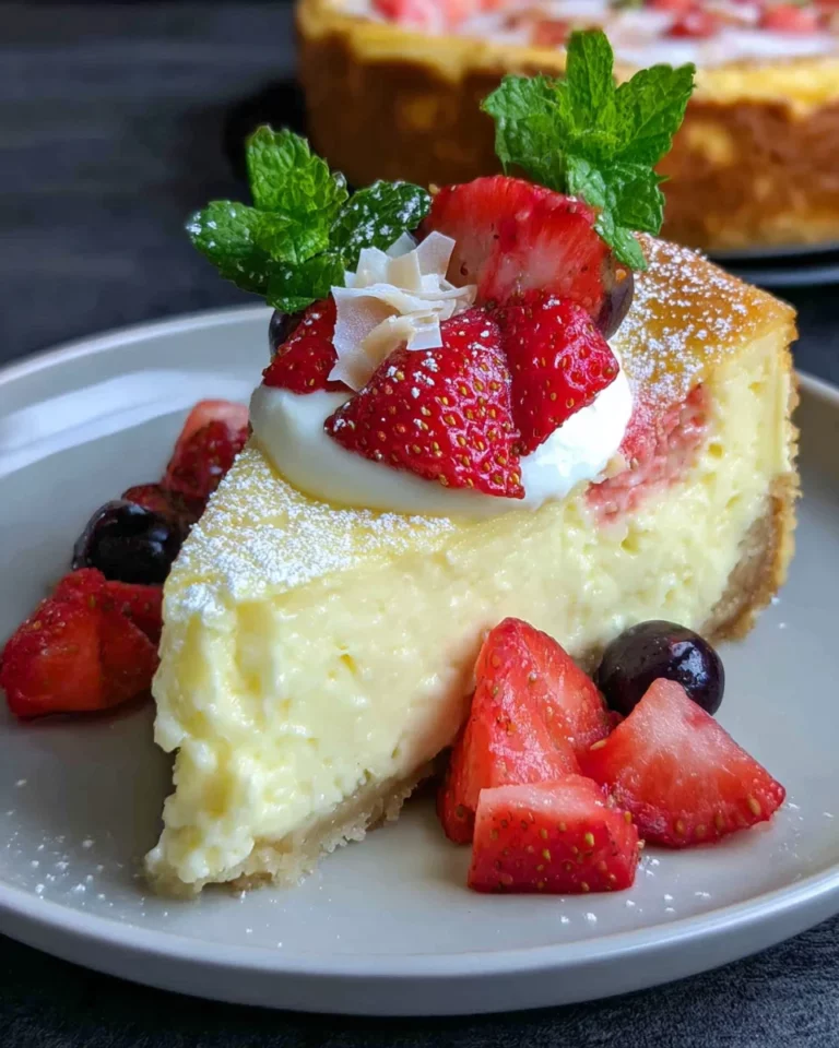Cremiger Käsekuchen: Das erstaunliche 3-Zutaten Rezept