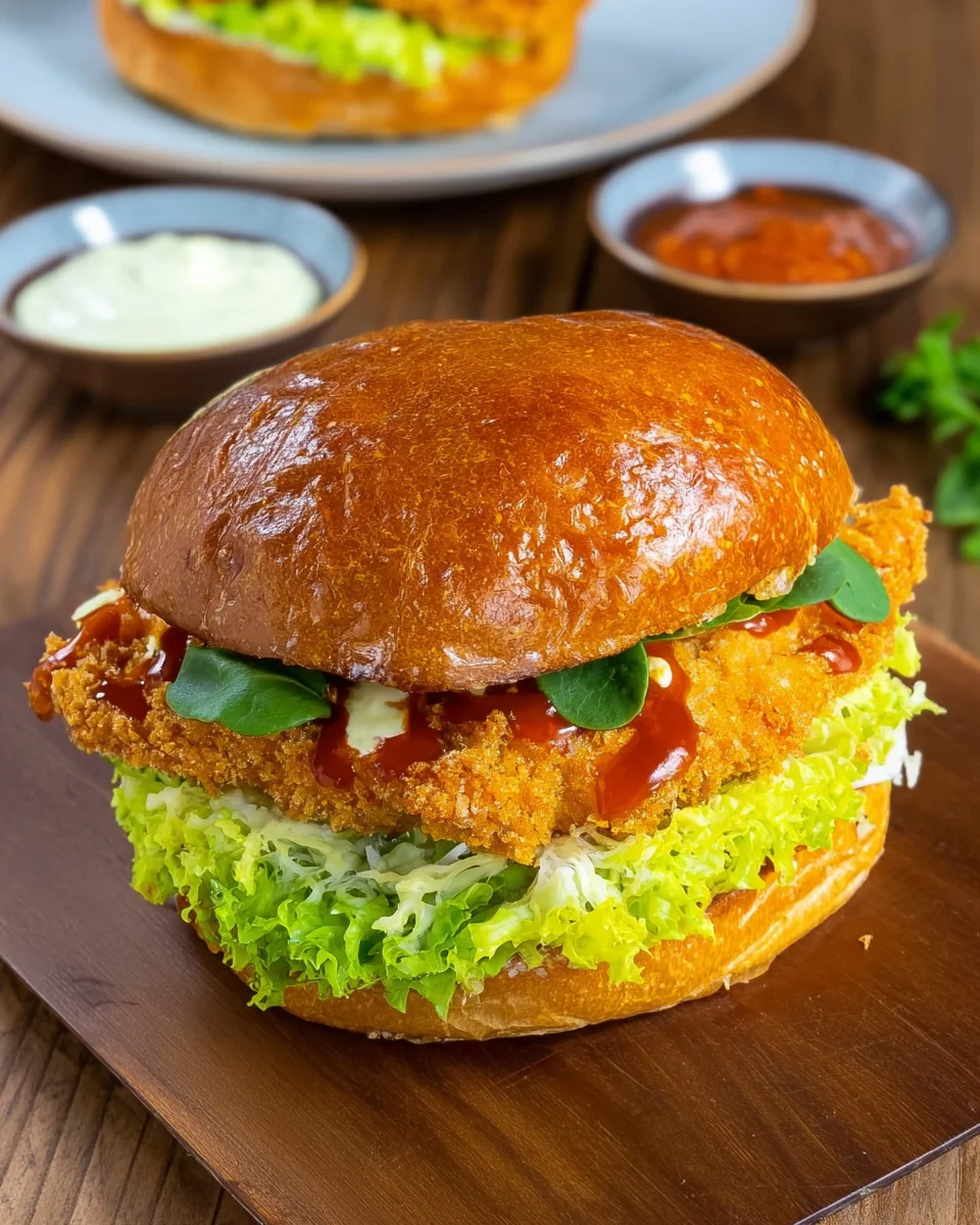 Crispy Chicken Burger image 2