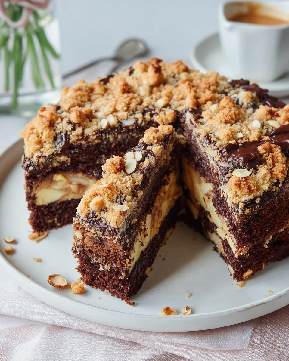 Dreifacher Kuchengenuss: Schoko, Apfel & Streusel vereint image 2