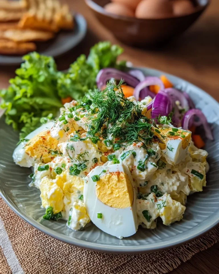 Eiersalat mit Joghurt