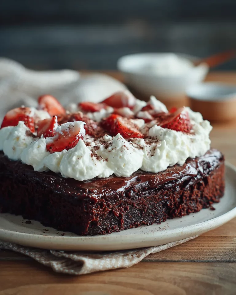 Erdnon-non-alcoholic alternativeic beer-Brownie-Kuchen