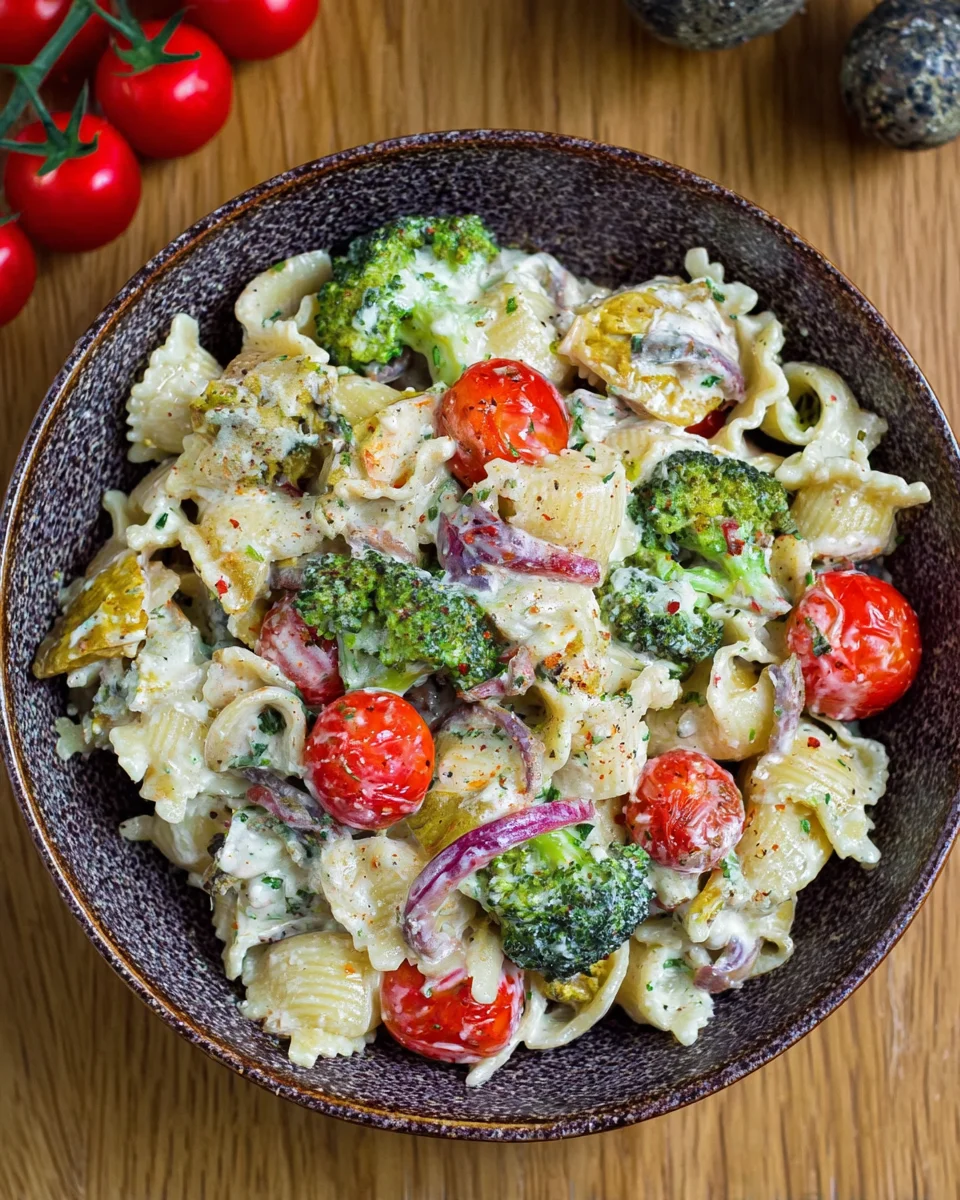 Feta Pasta mit Brokkoli und Tomaten image 2