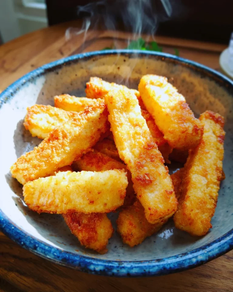 Fischstäbchen aus der Heißluftfritteuse