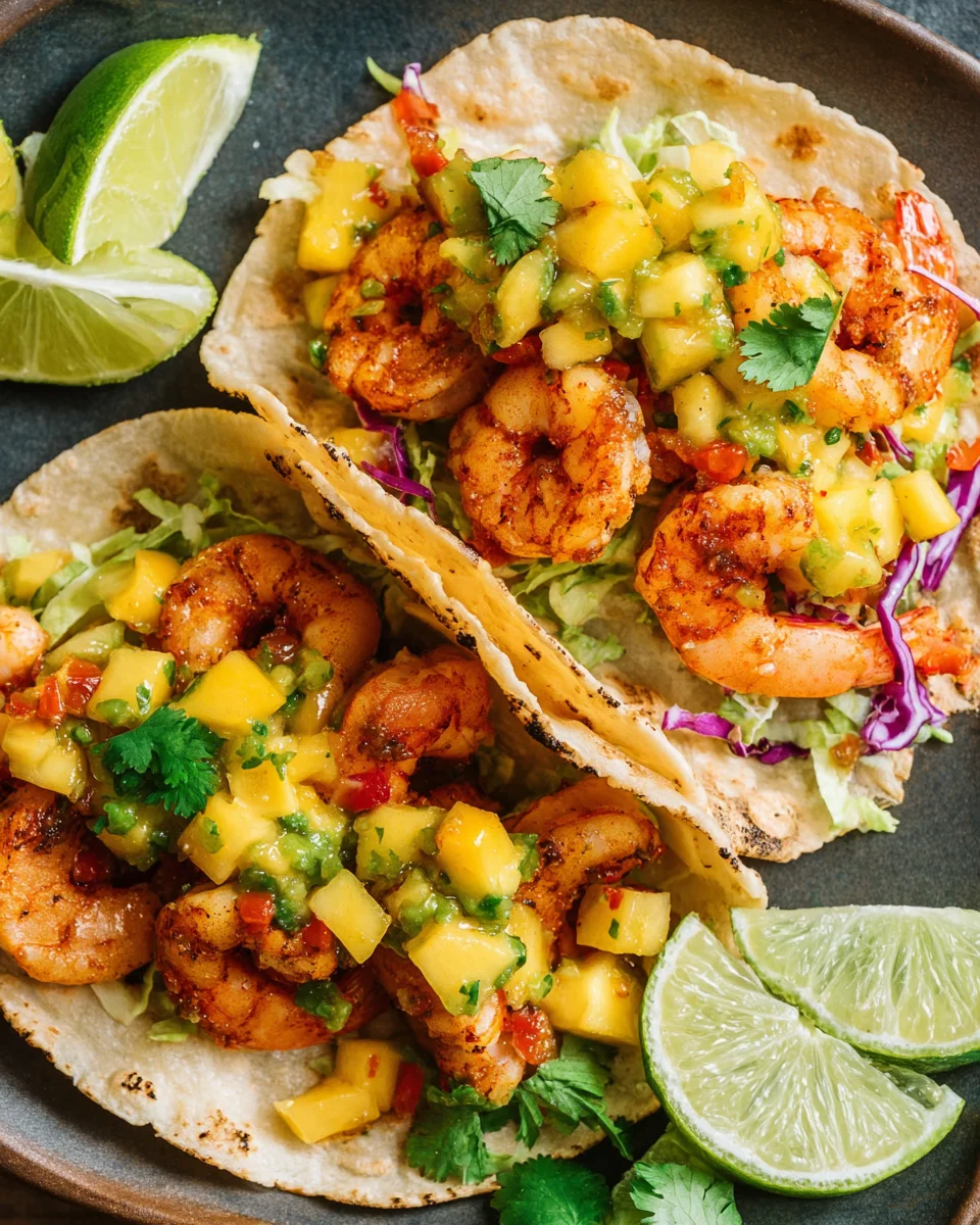 Garnelen Tacos mit Mango-Avocado-Salsa image 2
