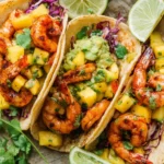 Garnelen Tacos mit Mango-Avocado-Salsa