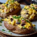 Gefüllte Ofenkartoffeln