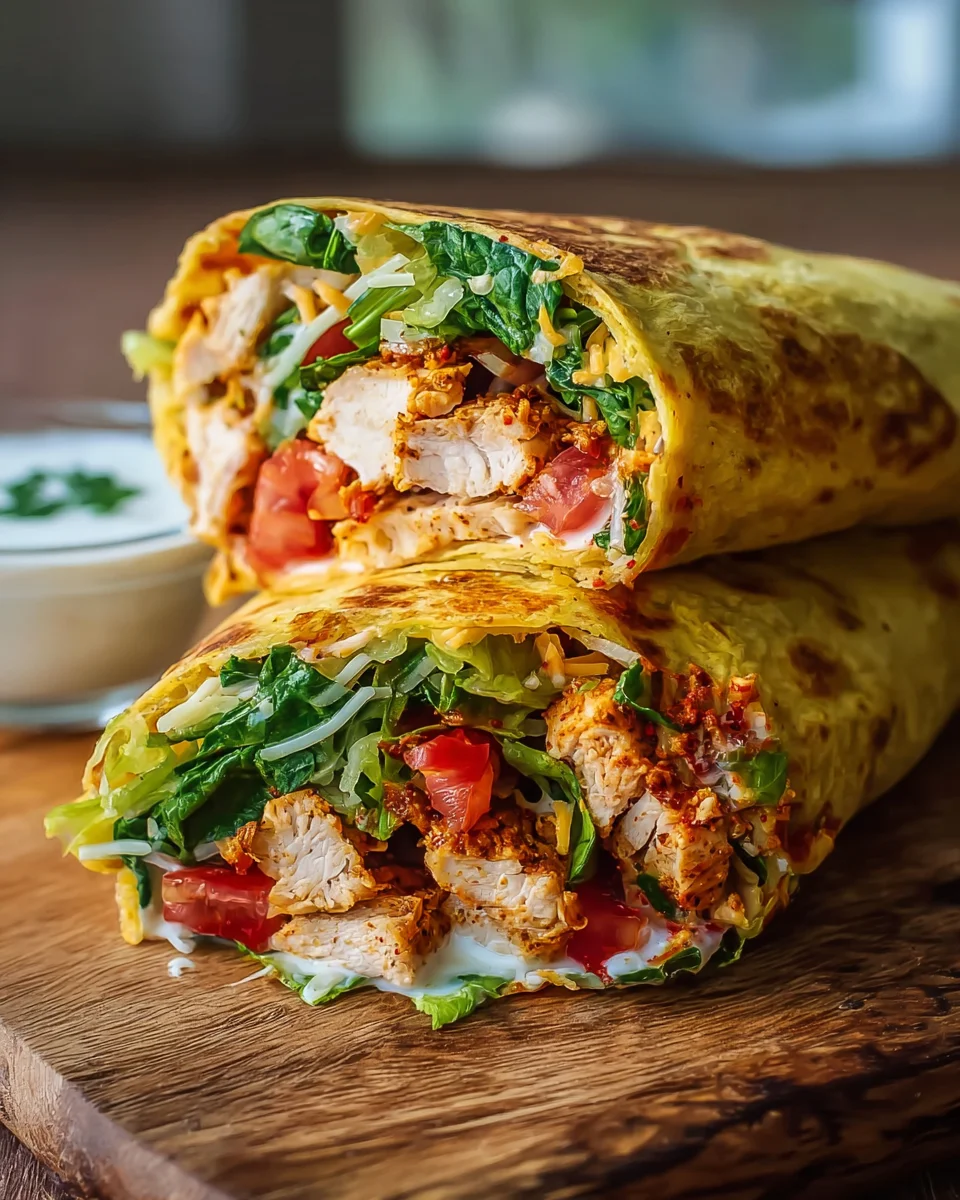 Gesunder Chicken Crunch Wrap: Knusprig und Lecker! image 2