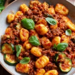 Gnocchi mit Hackfleisch - einfach und lecker