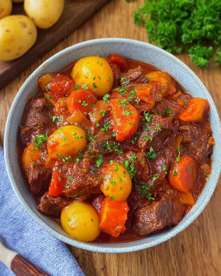 Gulasch Eintopf: 1 Glücksrezept gegen schlimme Tage