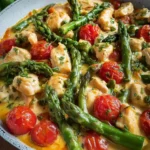 Hähnchen Spargel Pfanne: 30 Min. Glück!