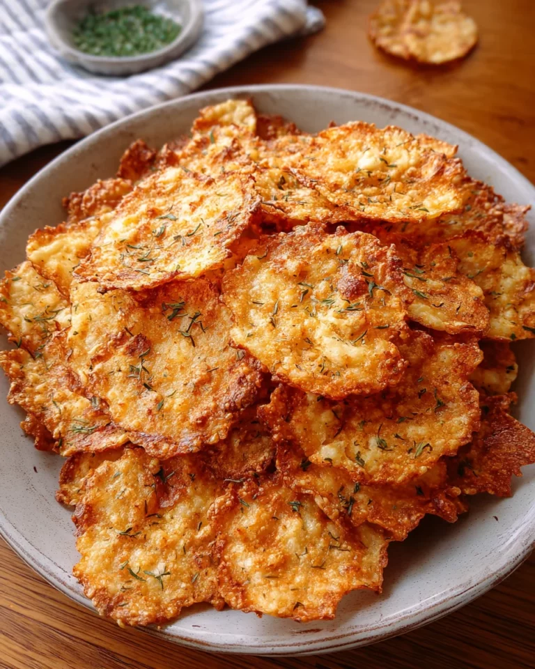 Hüttenkäse-Chips – Der knusprige High-Protein-Snack begeistert!