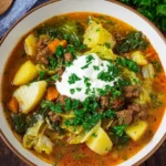Hackfleisch-Spitzkohl-Kartoffel-Eintopf