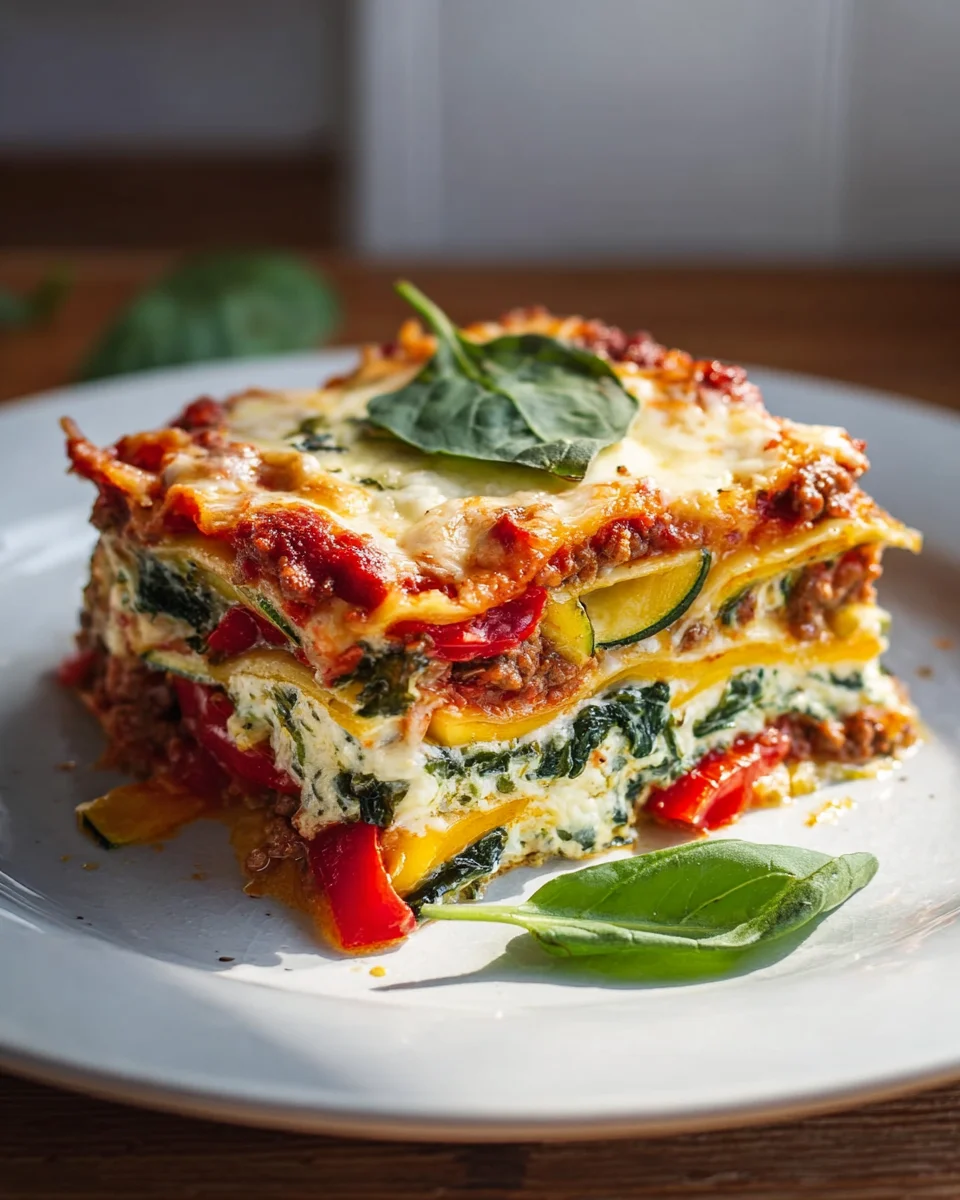 Hohe Protein Gemüse Lasagne – Gesund & Lecker genießen! image 2